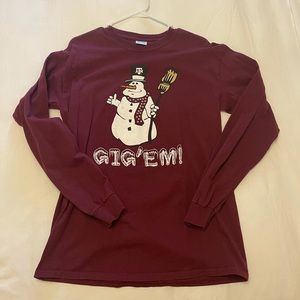 Texas A&M Christmas T-shirt